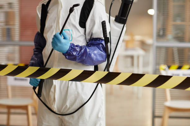 Professional Biohazard technician working in Bassett, VA